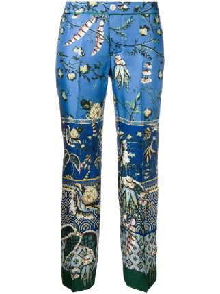 F.R.S For Restless Sleepers Printed Cropped Trousers - Farfetch