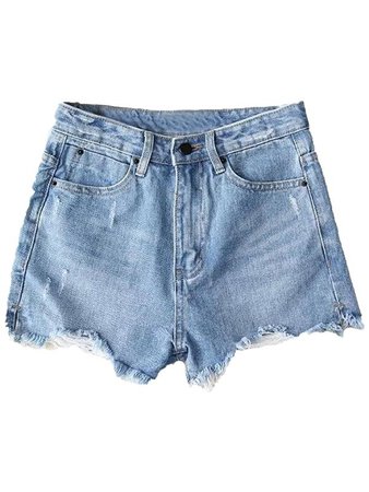 'Rylee' High Waisted Distressed Denim Shorts (3 Colors) - Goodnight Macaroon