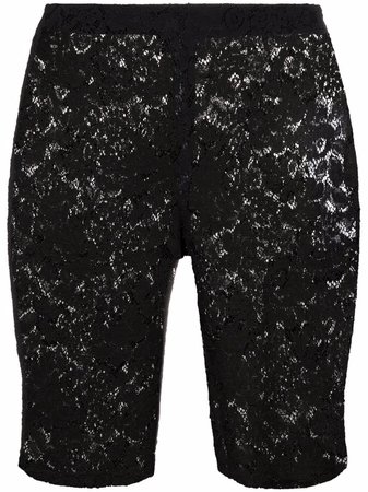 Stella McCartney floral-lace cycling shorts - FARFETCH
