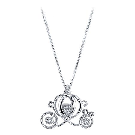Cinderella Coach Diamond Necklace | shopDisney