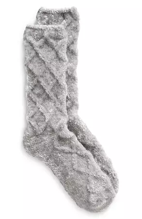 Nordstrom Diamond Chenille Cozy Socks | Nordstrom