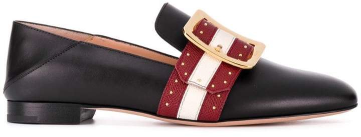 Janelle buckle detail loafers