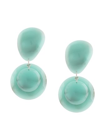 Isabel Marant Circular Layered Earrings Aw20 | Farfetch.Com