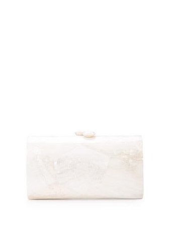 Serpui mother of pearl effect clutch bag $670 - Buy Online SS19 - Quick Shipping, Price