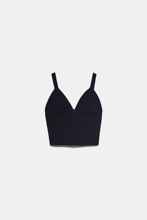 CROPPED KNIT TOP | ZARA United States