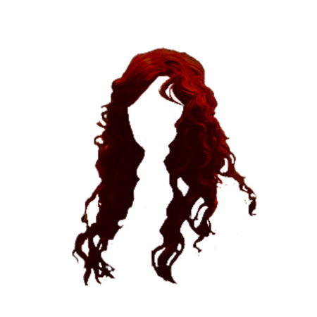 Dark red hair
