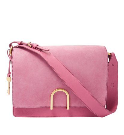 Sac besace Finley Fossil rose - Galeries Lafayette