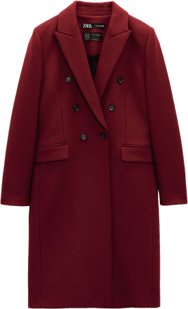 Zara Red Coat