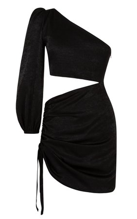 OLIVIA One Shoulder Black Dress  TheLatestThing