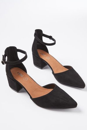 little black heels