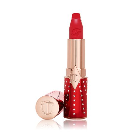 Lucky Cherry: Matte Revolution: Bright Cherry Red Lipstick | Charlotte Tilbury