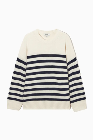 relaxed stripped sweater