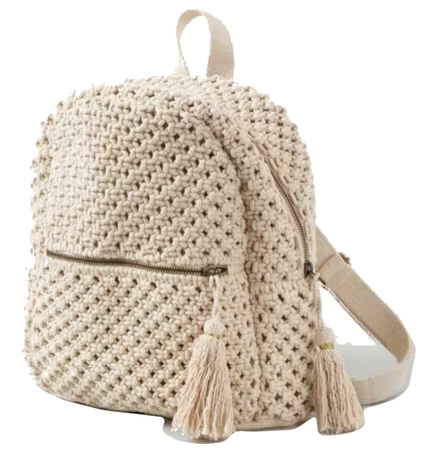 Macramé Backpack
