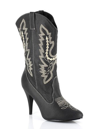 cute black cowgirl boots