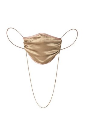 Exclusive Kate Is Wearing Satin-Lined Silk Charmeuse Face Mask By Johanna Ortiz | Moda Operandi
