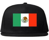 black cap mexican flag
