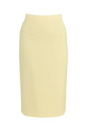 Busy Clothing | Pastel Yellow Pencil Skirt