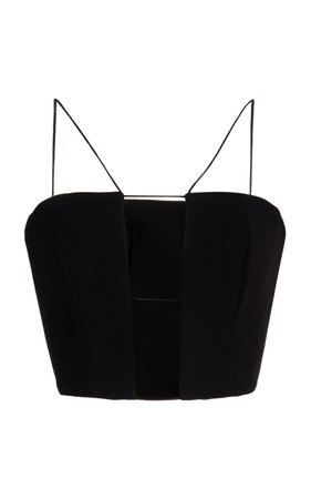 Cutout Cropped Top By Mônot