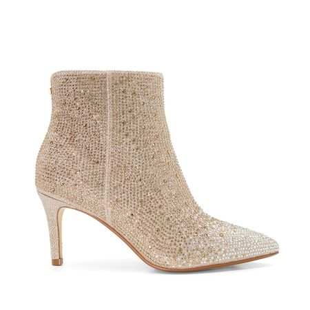 Dune Ladies OMELIA Hot-Stone Embellished Ankle Boots