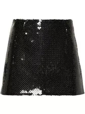 16Arlington Delta Sequined Miniskirt - Farfetch