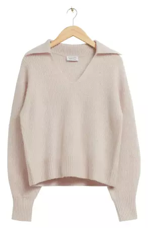 & Other Stories Wool & Mohair Blend Sweater | Nordstrom