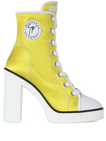 Shop Giuseppe Zanotti lace-up sneaker boots with Express Delivery - FARFETCH