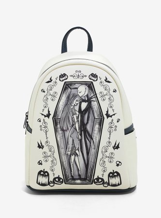 Loungefly The Nightmare Before Christmas Jack & Sally Mini Backpack