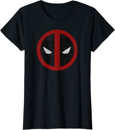 Amazon.com: Marvel Deadpool Mask Classic Distressed Graphic T-Shirt T-Shirt : Clothing, Shoes & Jewelry