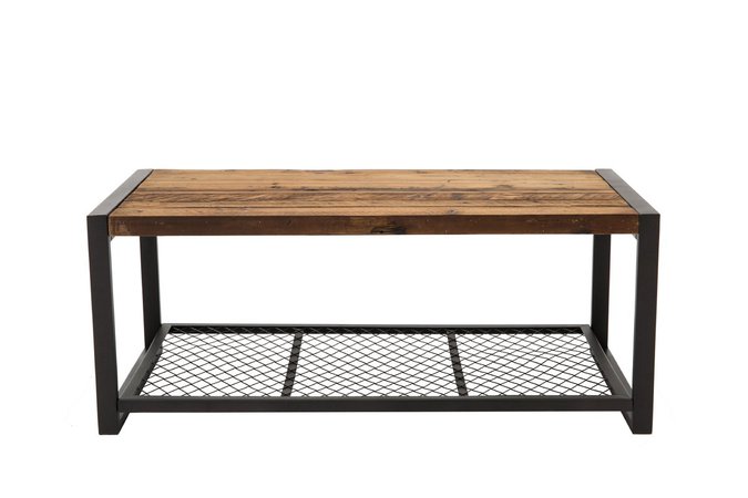 Austen Coffee Table Wood & Iron