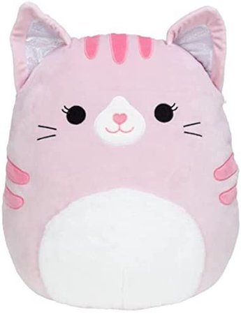 Squishmallows Laura The 16 inch Pink Cat with Furry Tummy Ultrasoft Stuffed Animal Plush Toy : Toys & Games