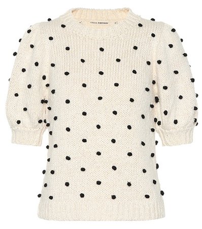 Bettine embroidered cotton sweater