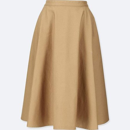 Women's Cotton High-waist Circular Skirt