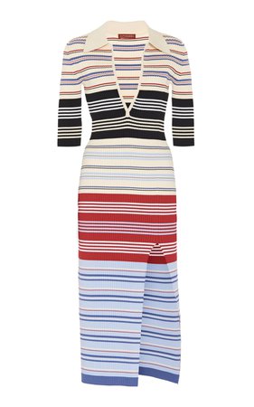 Barkers Striped Knit Midi Dress by Altuzarra | Moda Operandi