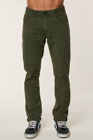 army green jeans trousers