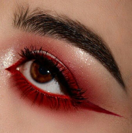 red eye makeup - Google Search