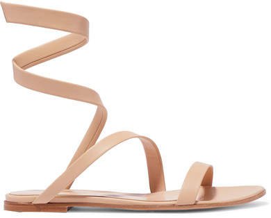 Opera Leather Sandals - Neutral