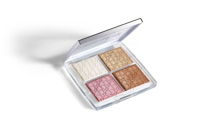 DIOR BACKSTAGE GLOW FACE PALETTE – PURE SHIMMER, BLENDABLE HIGHLIGHT & BLUSH by Christian Dior