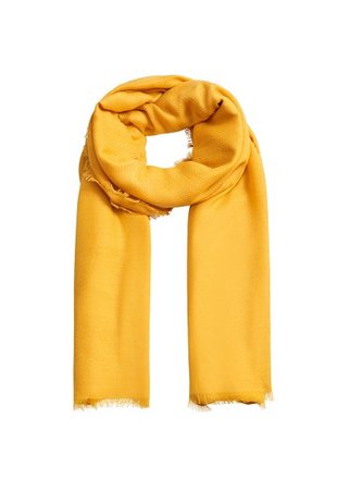 MANGO Textured scarf
