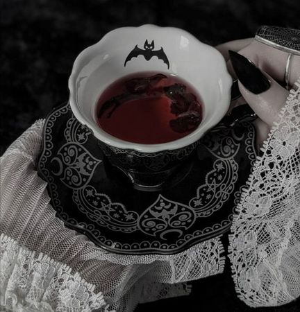 vampire tea aesthetic