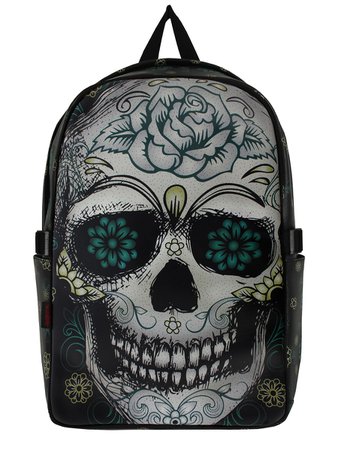 Jawbreaker Flower Skull Backpack - Buy Online at Grindstore.com
