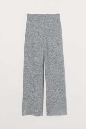 Knit Pants - Gray