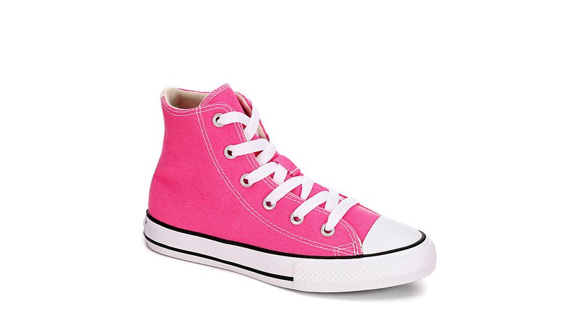 Pink Converse Girls Chuck Taylor All Star Hi | Athletic | Rack Room Shoes