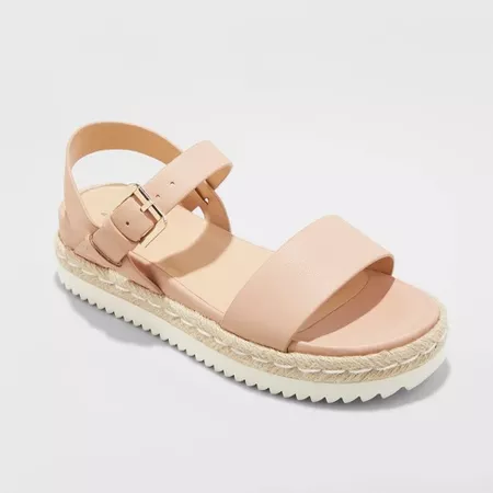 Women's Rianne Espadrille Ankle Strap Sandals - A New Day™ : Target