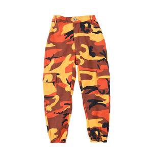 Orange Camouflage Cargo Pants – Mini Rockz