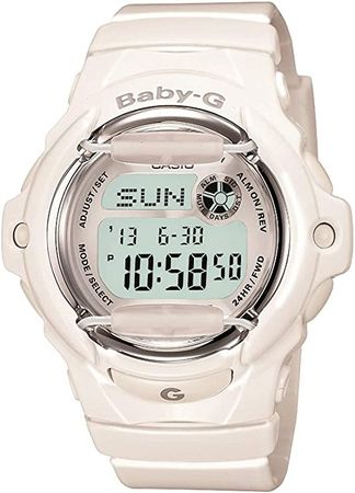 Amazon.com: Casio Women's Baby G Quartz Watch with Resin Strap, White, 23.4 (Model: BG-169R-7AM) : Clothing, Shoes & Jewelry