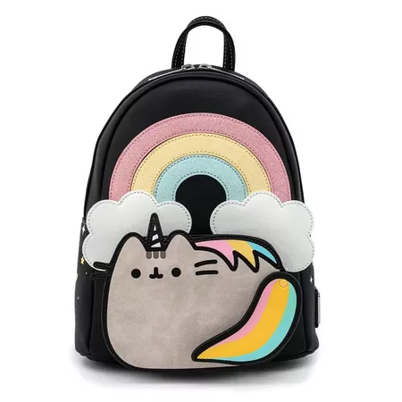 Loungefly Pusheen Rainbow Unicorn Mini Backpack | Pop In A Box US