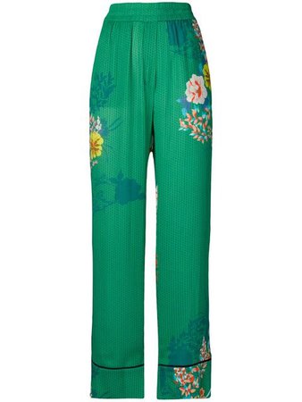 ALEXIS Desowa floral print trousers