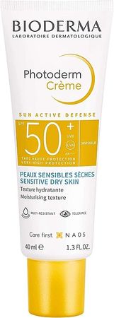Αντηλιακή κρέμα προσώπου για ευαίσθητο και ξηρό δέρμα - Bioderma Photoderm Cream SPF50+ Sensitive Dry Skin | Makeup.gr