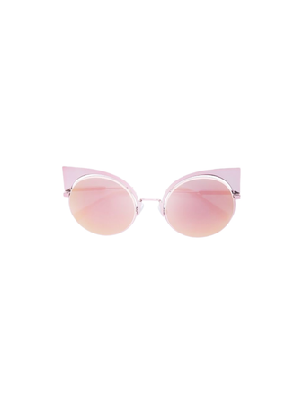 pink cat’s eye sunglasses
