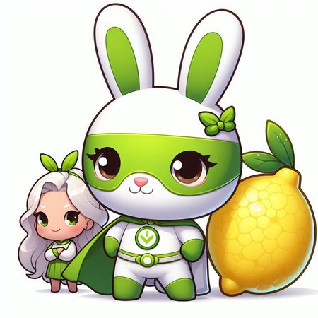 Superbunny Penelope bunny character